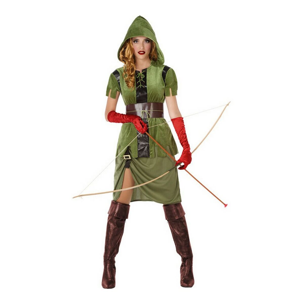 Costume per Adulti Verde (3 Pezzi) Taglia:XL - Disponibile in 3-4 giorni lavorativi