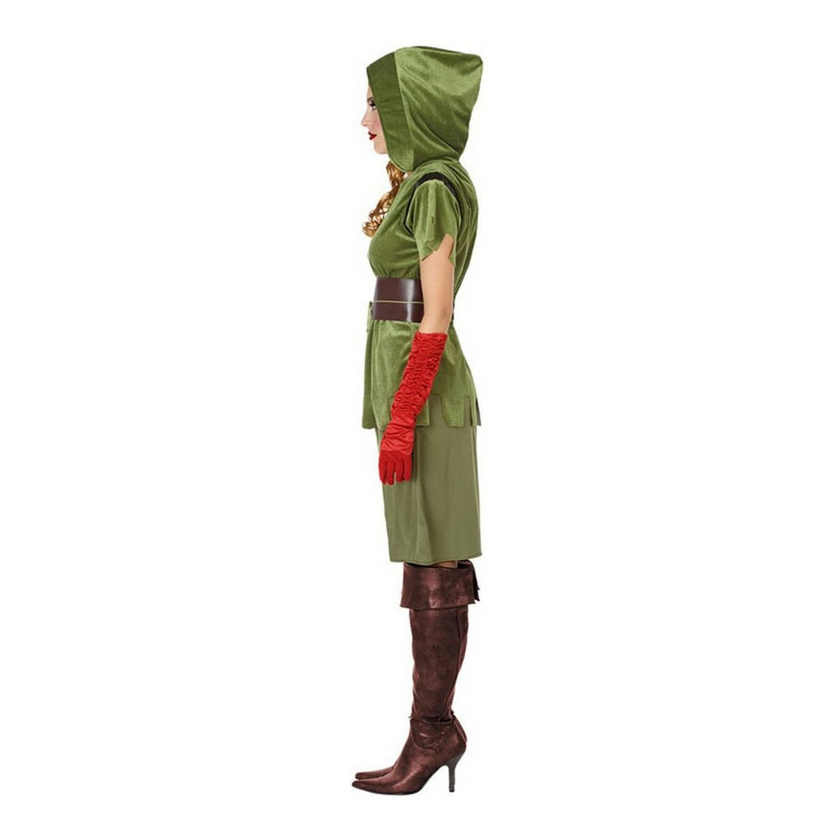 Costume per Adulti Verde (3 Pezzi) Taglia:M/L - Disponibile in 3-4 giorni lavorativi