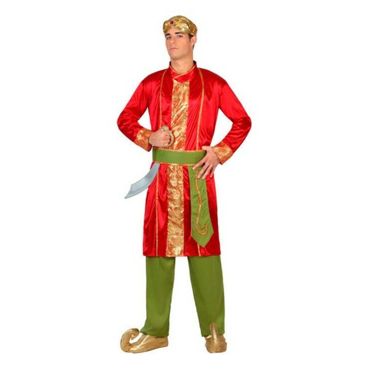 Costume per Adulti Indiano Multicolore XS/S Taglia:XS/S - Disponibile in 3-4 giorni lavorativi Bigbuy Carnival