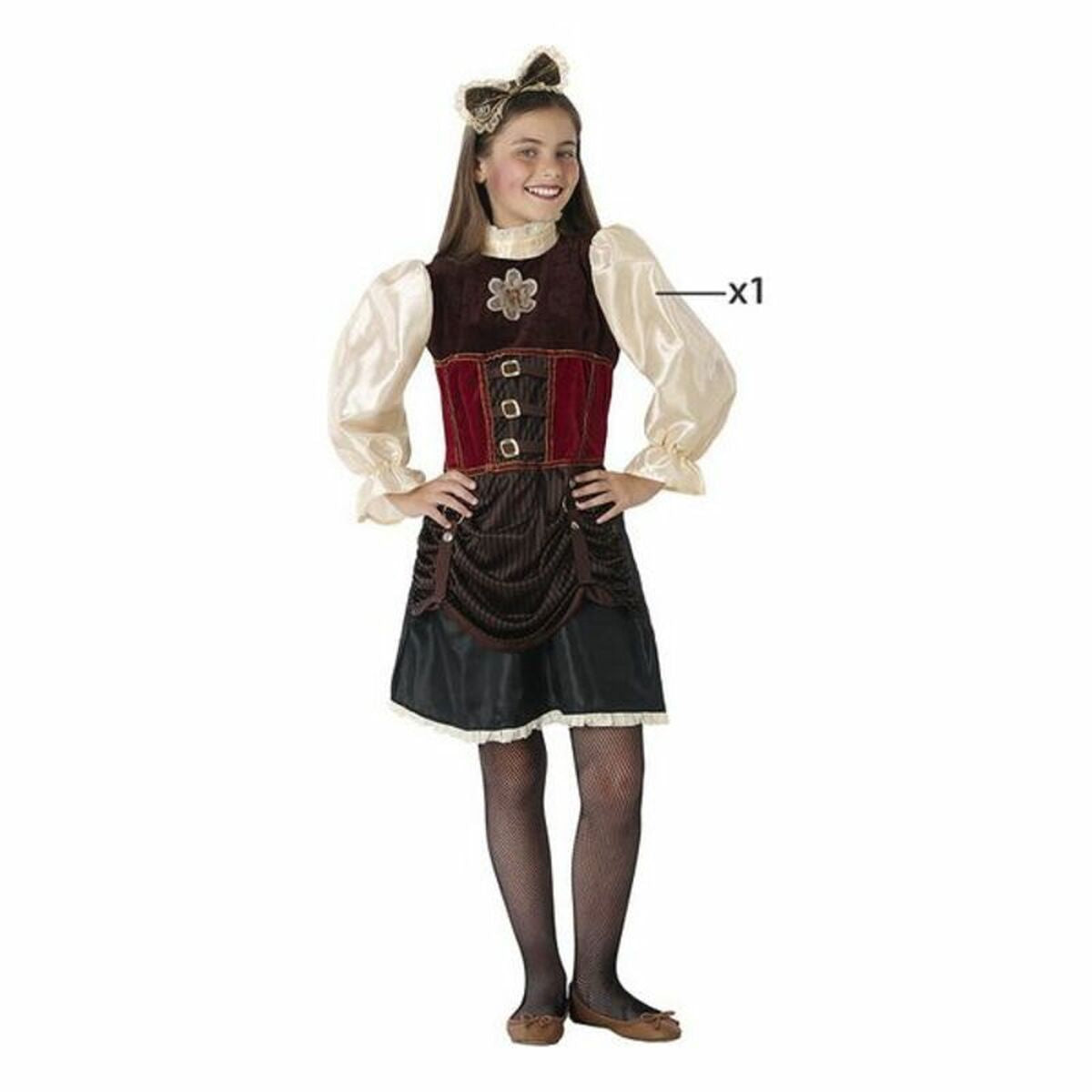 Costume per Bambini Steampunk Taglia:3-4 Anni - Disponibile in 3-4 giorni lavorativi Bigbuy Carnival