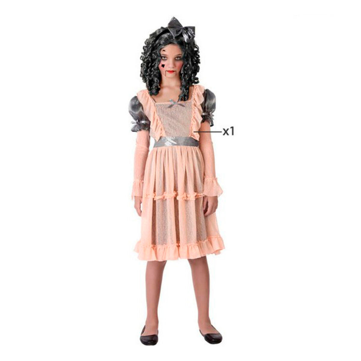 Costume per Bambini Bambola zombie Taglia:3-4 Anni - Disponibile in 3-4 giorni lavorativi Bigbuy Carnival