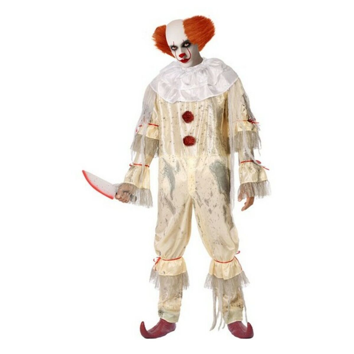 Costume per Adulti Beige Assassino XXL Taglia:XXL - Disponibile in 3-4 giorni lavorativi Bigbuy Carnival