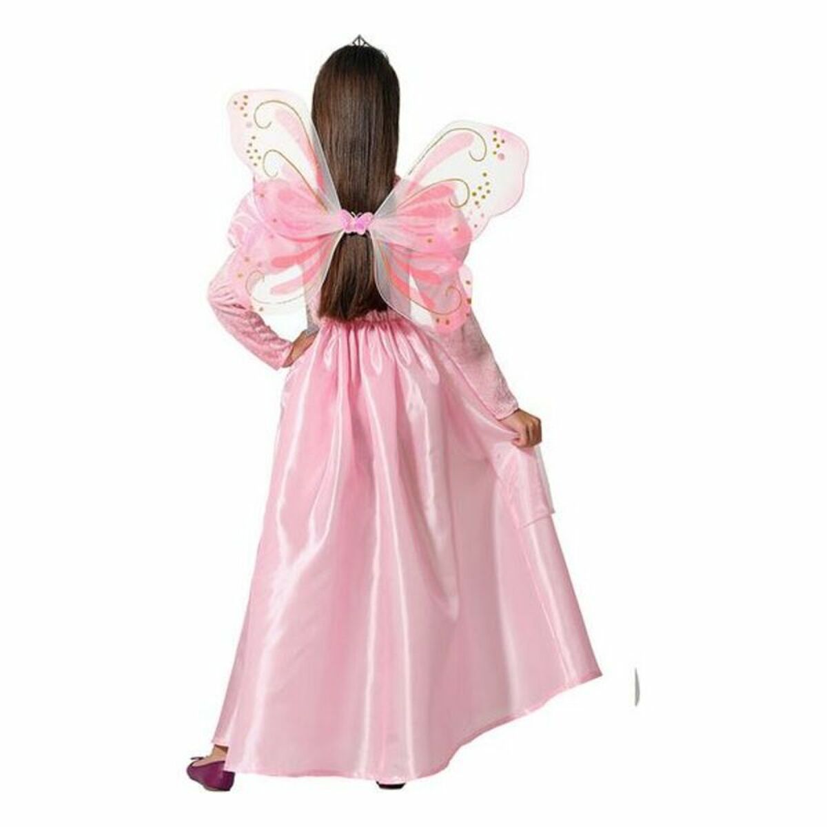 Costume per Bambini Fata madrina Rosa Taglia:10-12 Anni - Disponibile in 3-4 giorni lavorativi