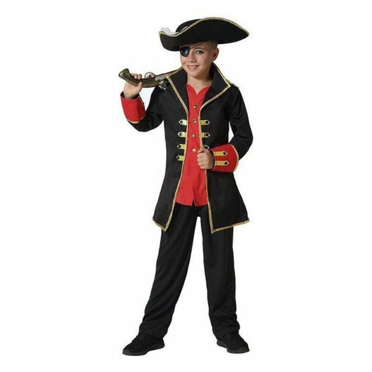 Costume per Bambini Pirata Taglia:3-4 Anni - Disponibile in 3-4 giorni lavorativi