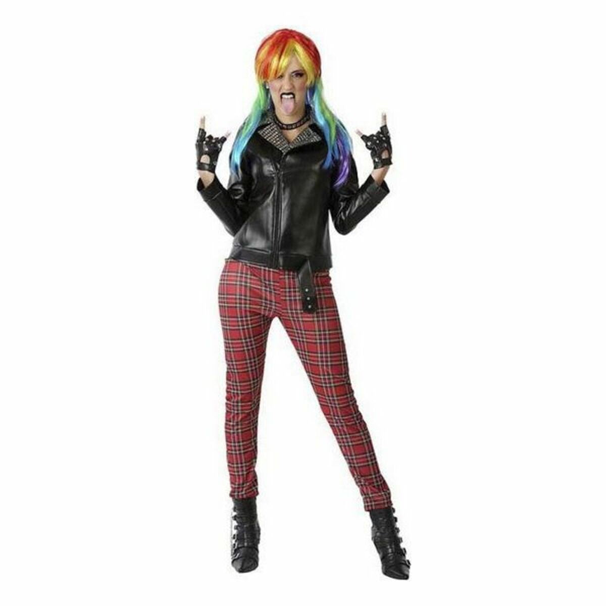 Costume per Adulti Punky Taglia:M/L - Disponibile in 3-4 giorni lavorativi