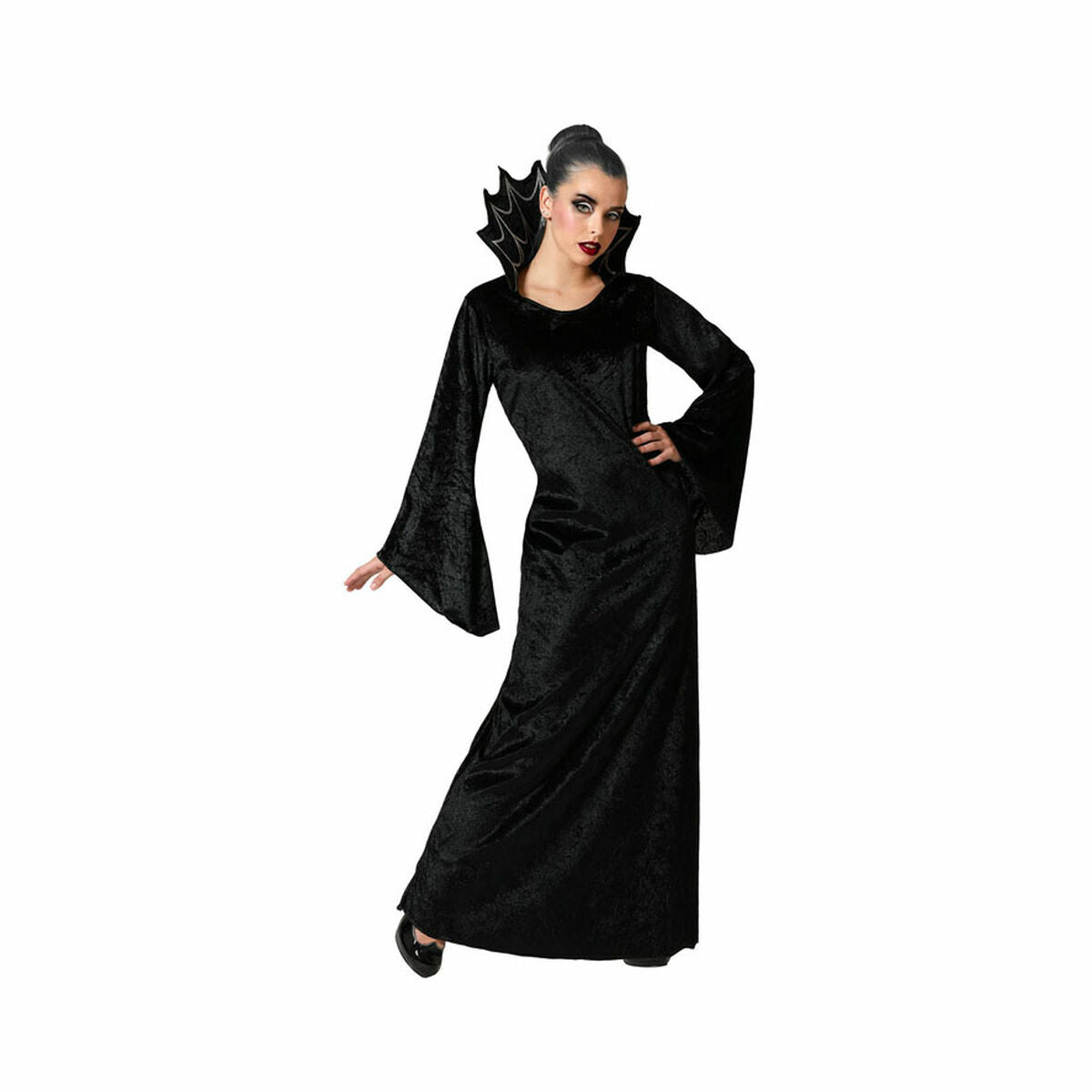 Costume per Adulti Nero Ragno Taglia:XS/S - Disponibile in 3-4 giorni lavorativi