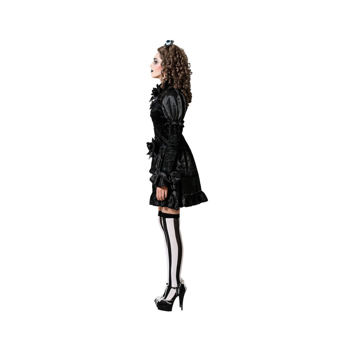 Costume per Adulti Nero XS/S (1 Pezzi) - Disponibile in 3-4 giorni lavorativi