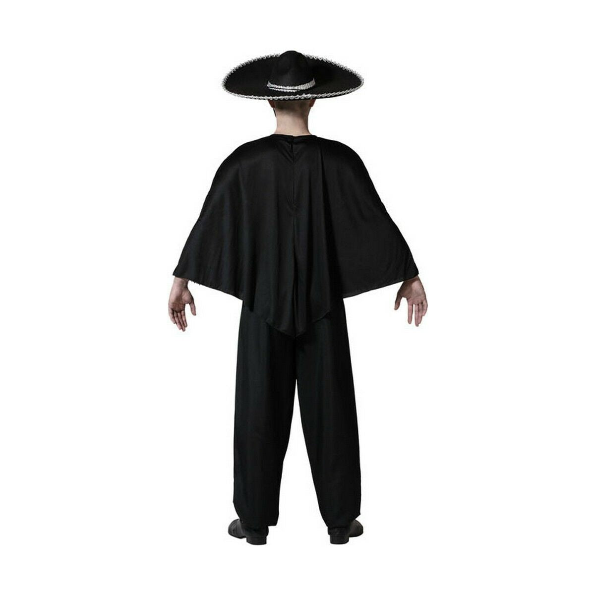 Costume per Adulti Nero Costume per Adulti Messico (1 Pezzi) - Disponibile in 3-4 giorni lavorativi