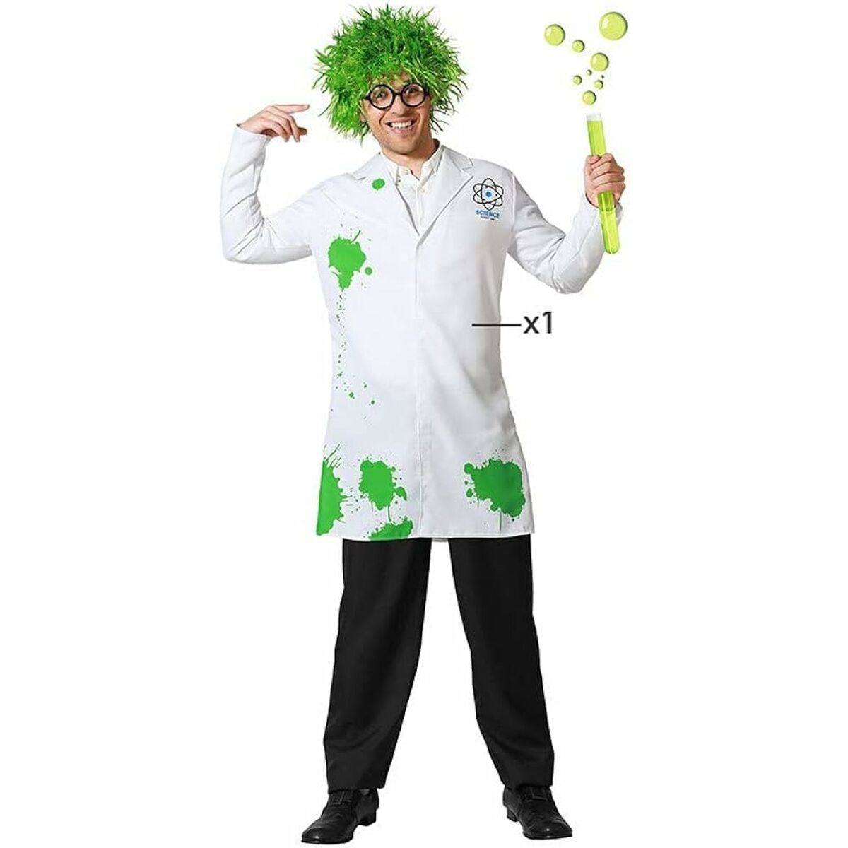 Costume per Adulti XL Scientifico - Disponibile in 3-4 giorni lavorativi