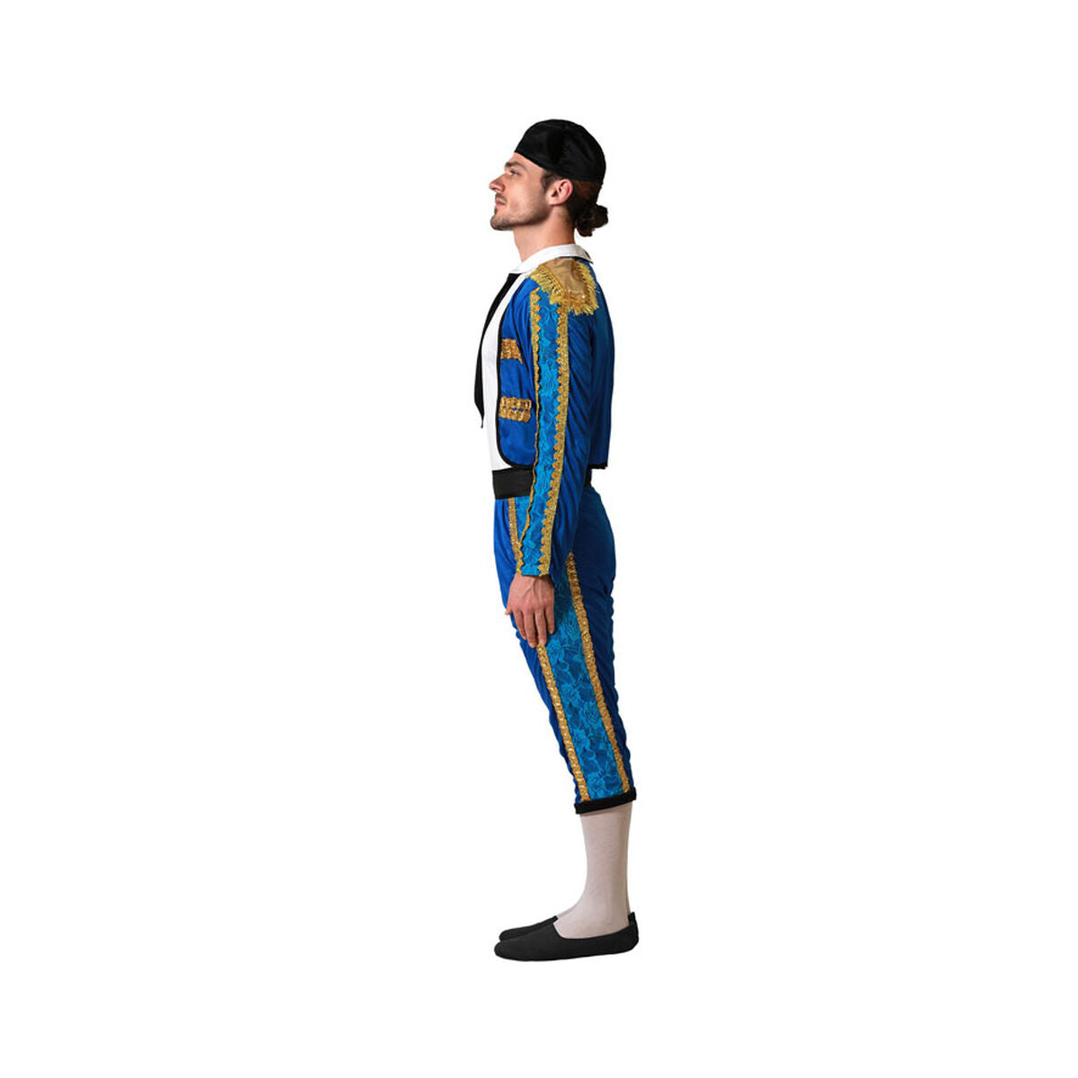 Costume per Adulti Azzurro Torero XS/S - Disponibile in 3-4 giorni lavorativi