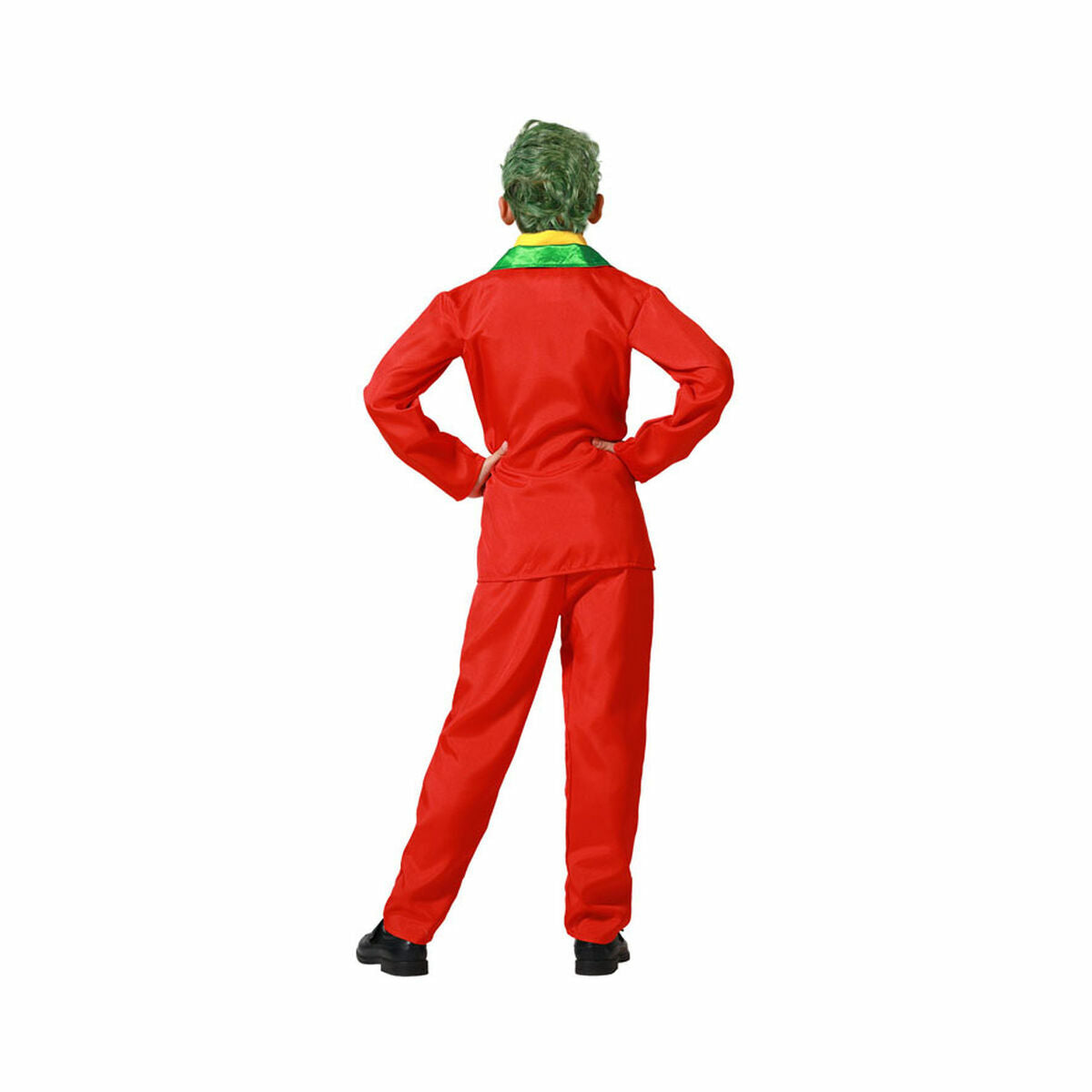 Costume per Adulti Rosso Pagliaccio Per bambini Taglia:10-12 Anni - Disponibile in 3-4 giorni lavorativi