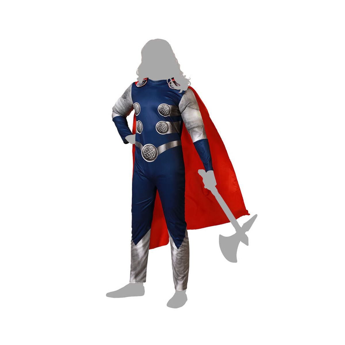 Costume per Adulti Trueno Supereroe Taglia:XS/S - Disponibile in 3-4 giorni lavorativi