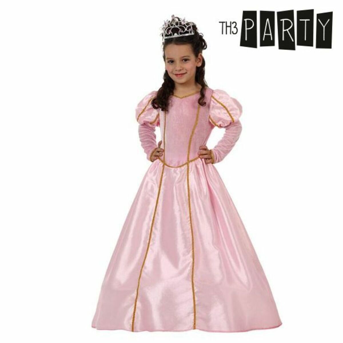 Costume per Bambini Th3 Party Rosa (1 Pezzi) (1 Unità) Taglia:10-12 Anni - Disponibile in 3-4 giorni lavorativi Th3 Party