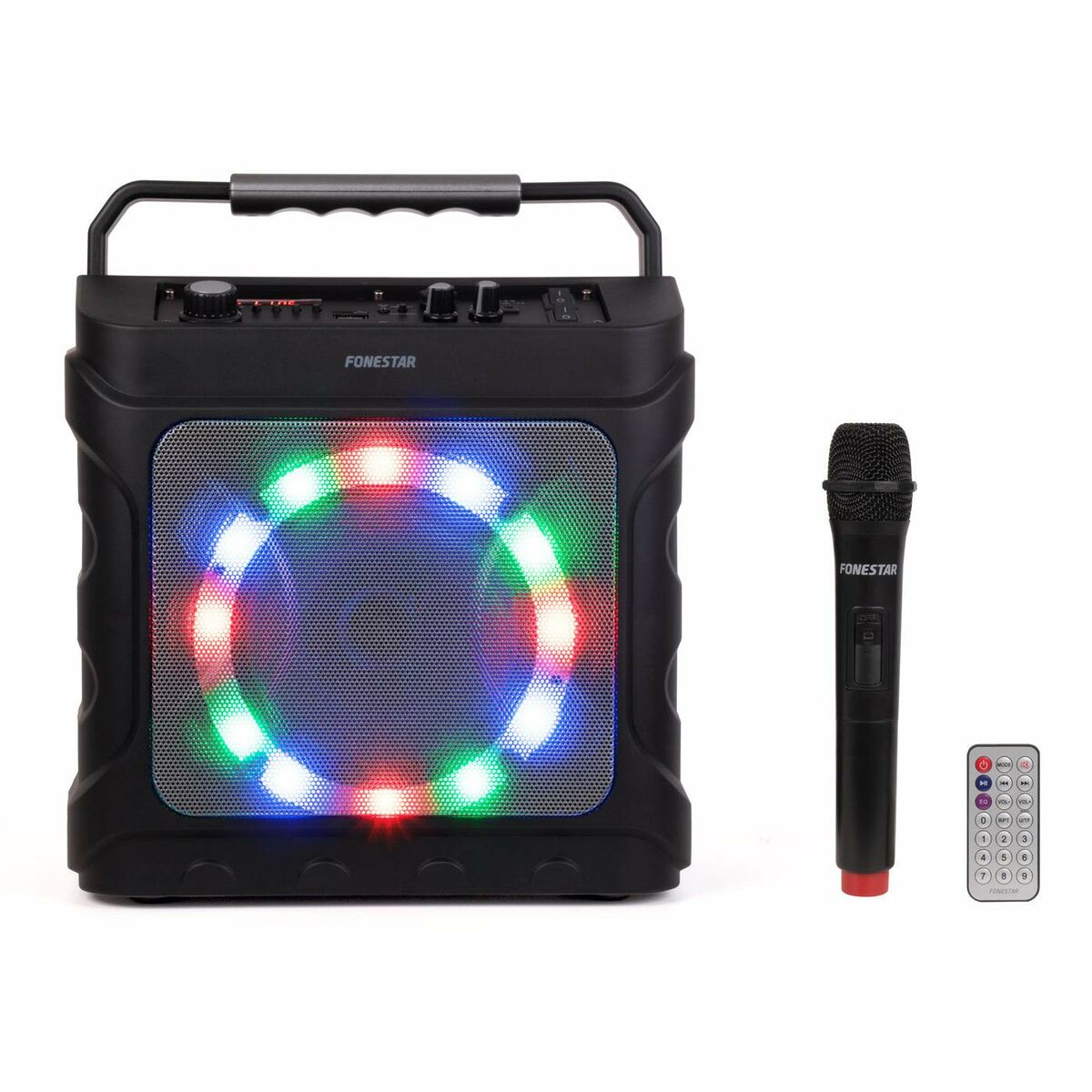 Altoparlante Bluetooth Portatile FONESTAR PARTYBOX Nero - Disponibile in 3-4 giorni lavorativi