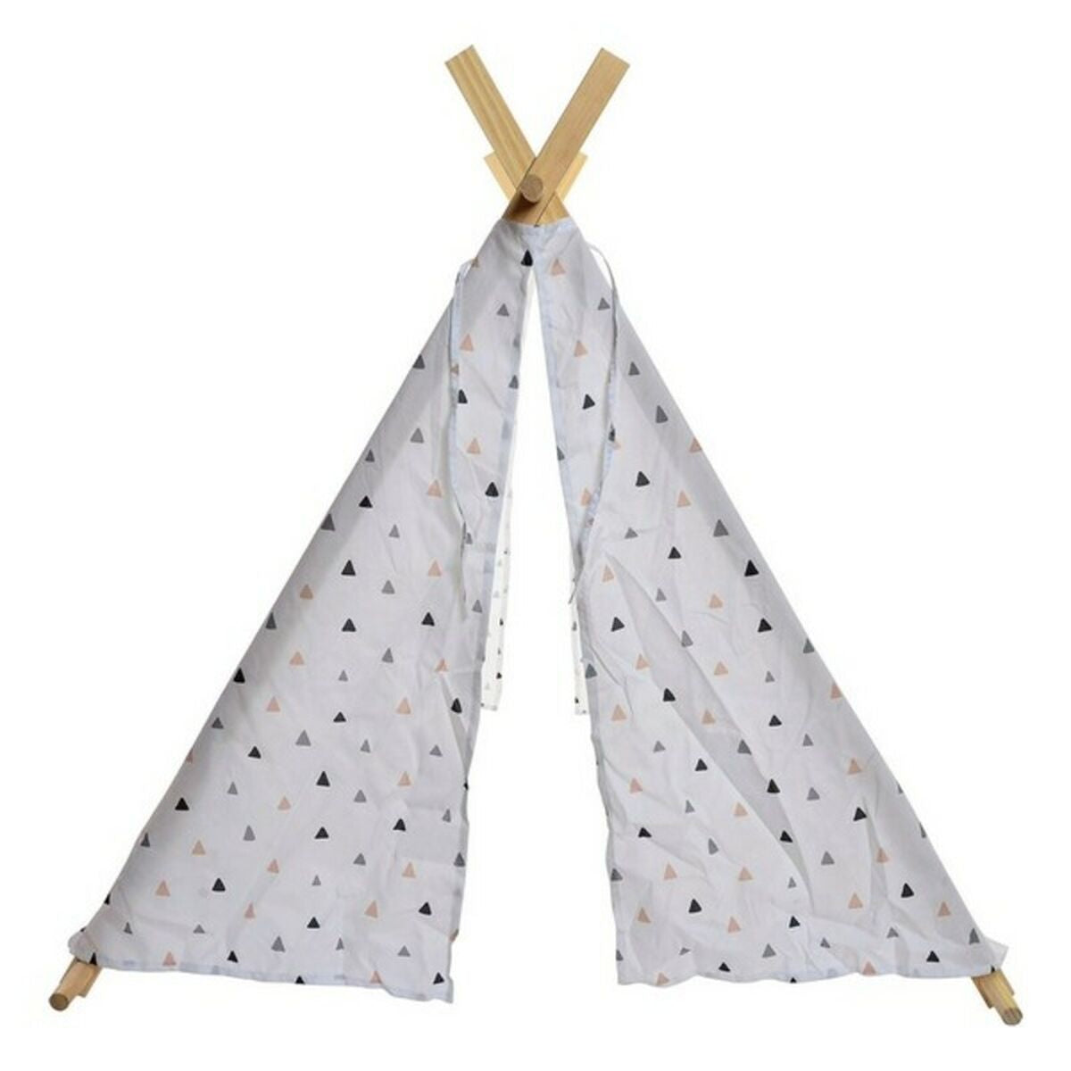 Tenda da Campeggio DKD Home Decor Cotone Legno Unicorno (110 x 110 x 106 cm) - Disponibile in 3-4 giorni lavorativi