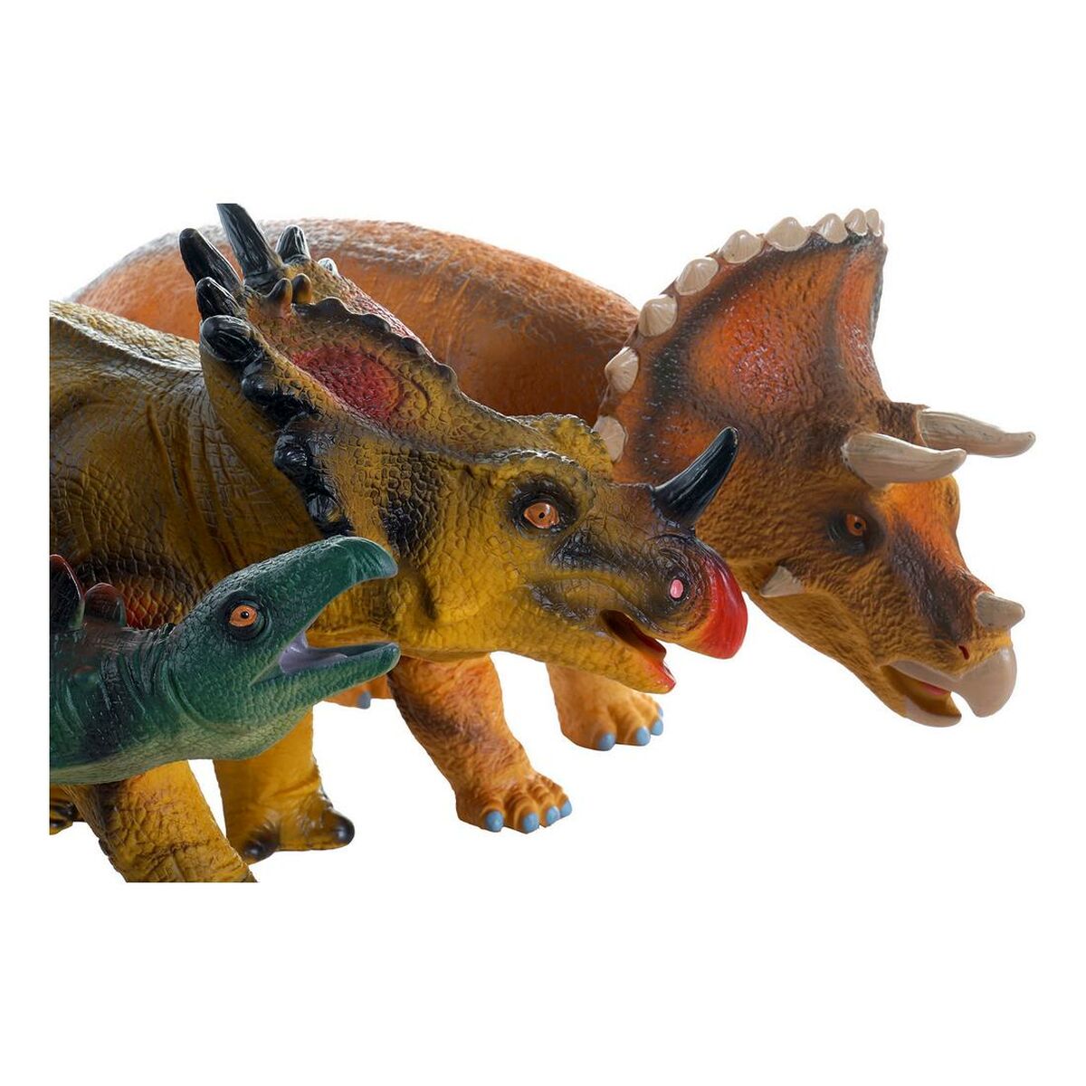 Dinosauro DKD Home Decor 6 Unità 48 x 23 x 34,5 cm Morbido - Disponibile in 3-4 giorni lavorativi