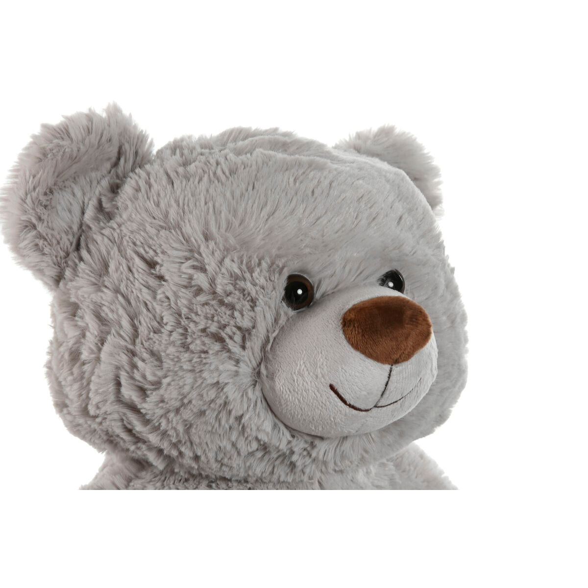 Peluche Home ESPRIT Bianco Marrone Grigio Poliestere Orso 34 x 34 x 40 cm (3 Unità) - Disponibile in 3-4 giorni lavorativi