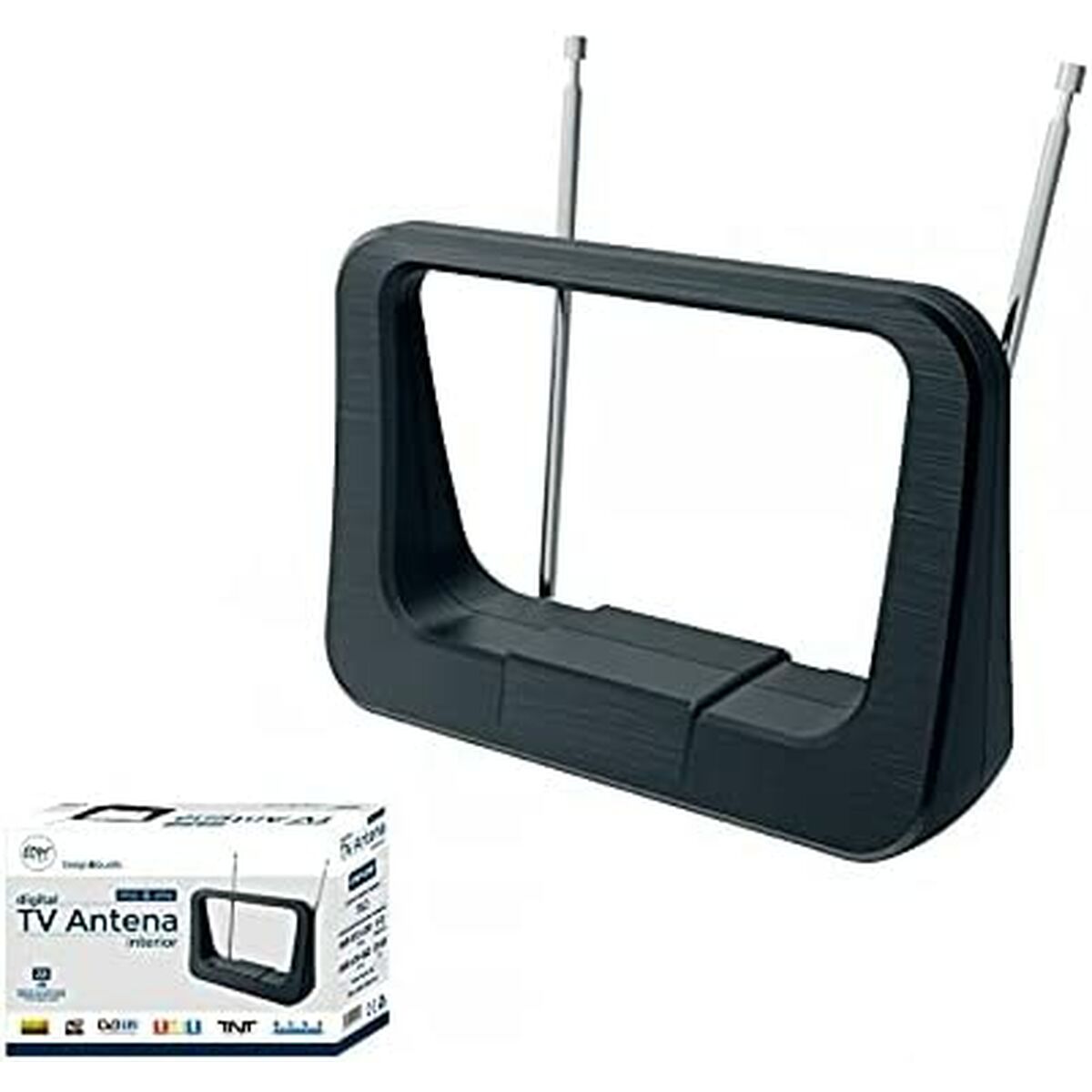 Antenna TV EDM 52022 Classic Series UHF Interno - Disponibile in 3-4 giorni lavorativi