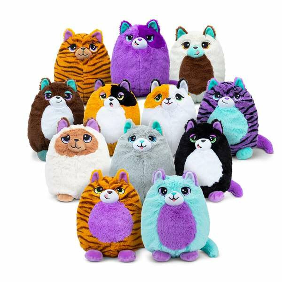 Peluche Bizak Mimimiau Gatto 24 cm (1 Unità) - Disponibile in 3-4 giorni lavorativi Bizak