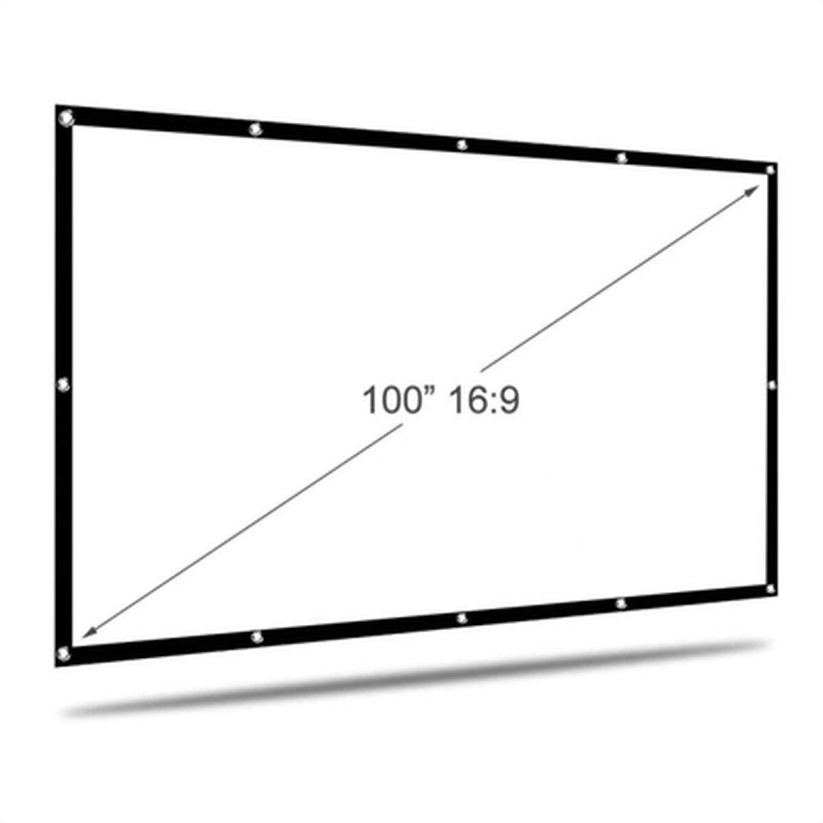 Schermo di Proiezione iggual IGG318133 100" - Disponibile in 3-4 giorni lavorativi