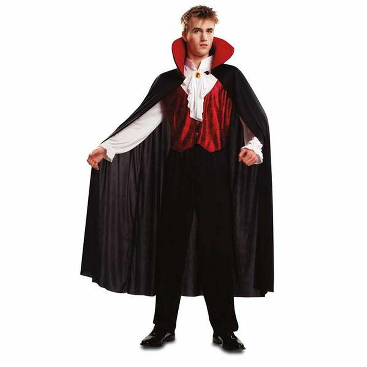 Costume per Adulti Multicolore Vampiro XL (3 Pezzi) - Disponibile in 3-4 giorni lavorativi