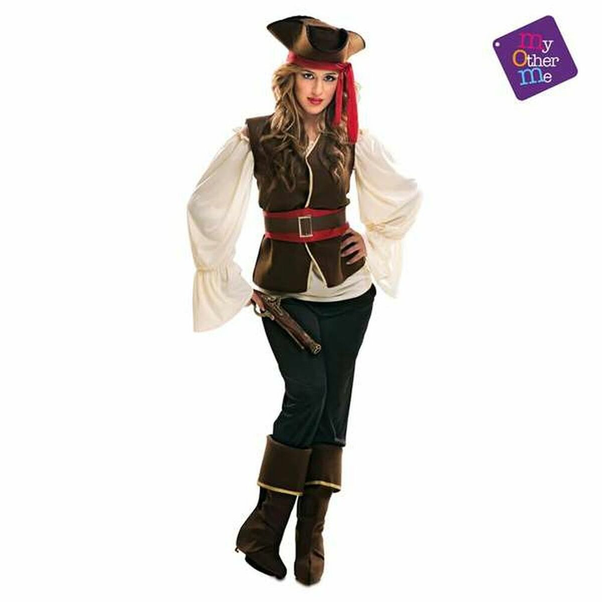 Costume per Adulti My Other Me Buccaneer Multicolore - Disponibile in 3-4 giorni lavorativi