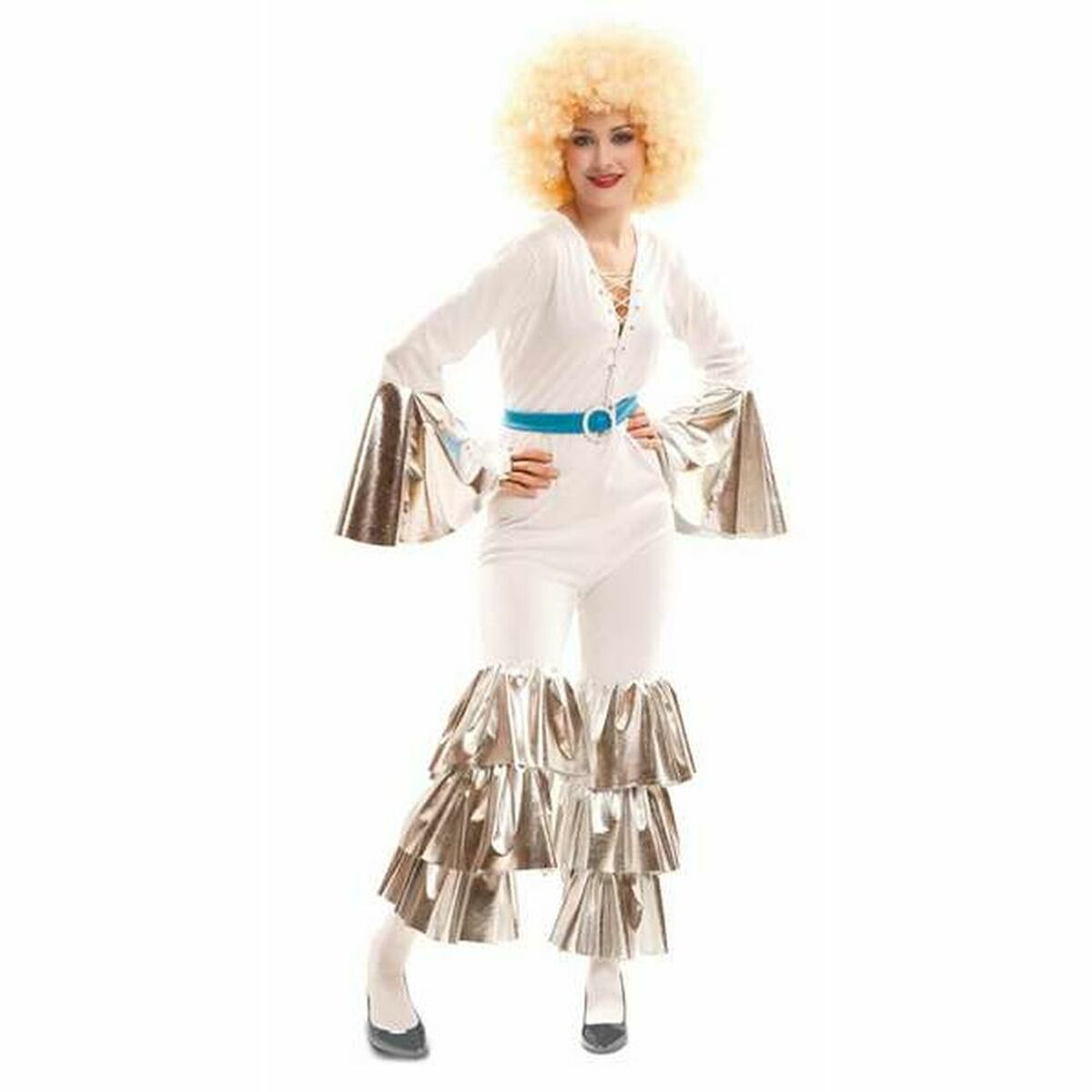 Costume per Adulti My Other Me Dancing Fever Musica da discoteca 2 Pezzi Taglia:M/L - Disponibile in 3-4 giorni lavorativi