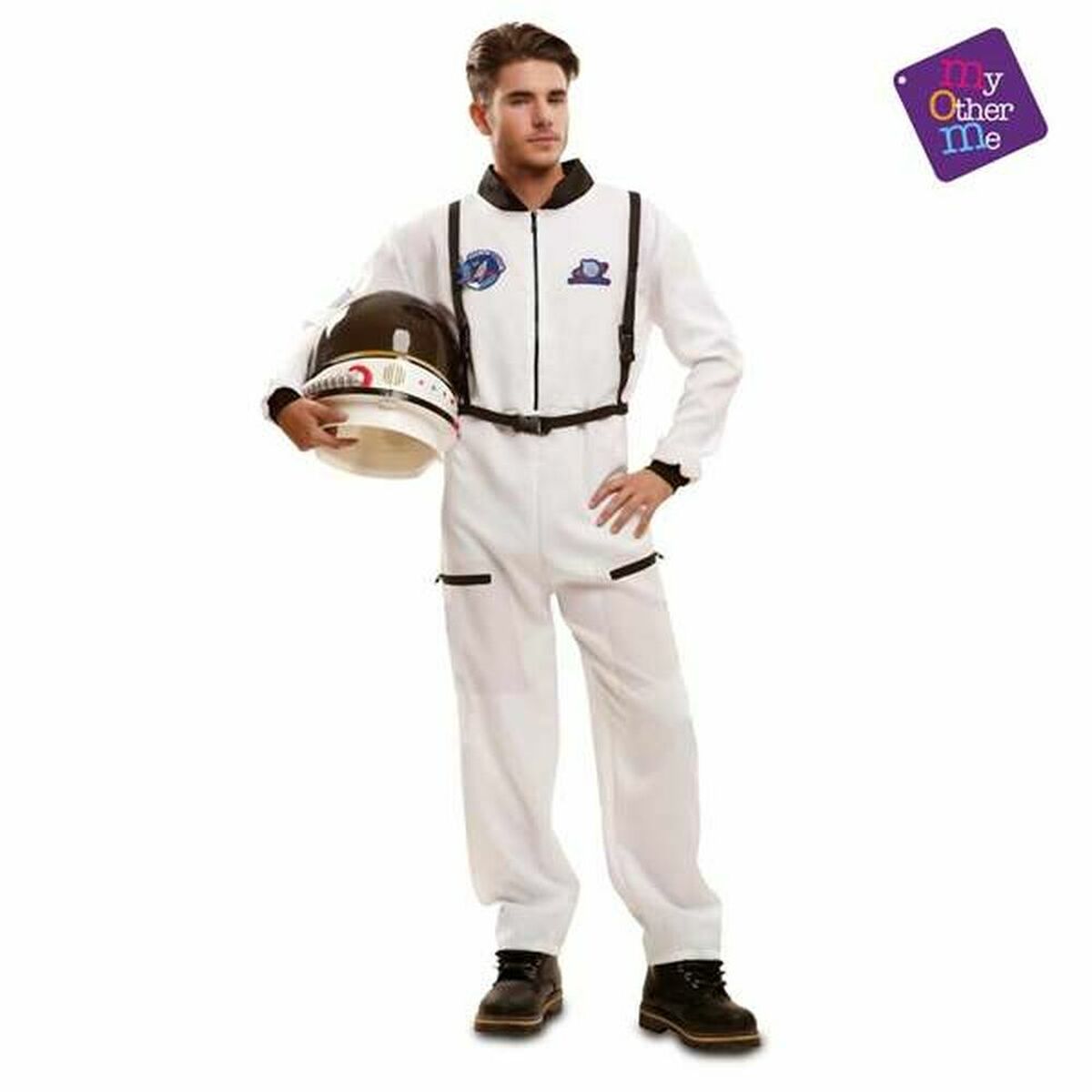 Costume per Adulti Bianco S - Disponibile in 3-4 giorni lavorativi