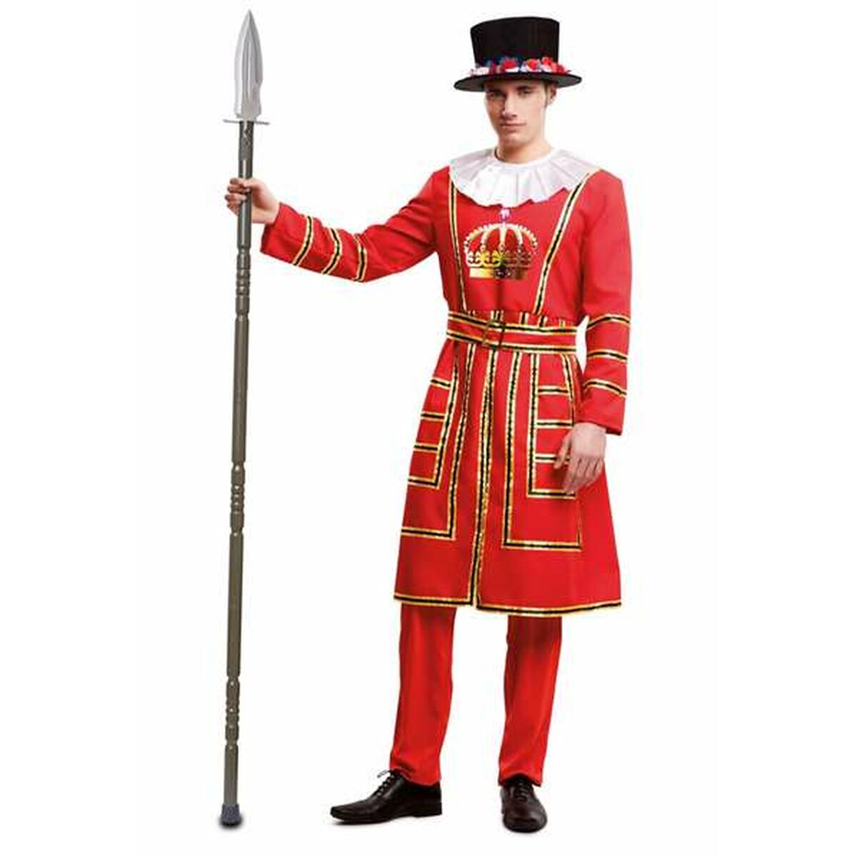 Costume per Adulti My Other Me Beefeater 5 Pezzi Taglia:M/L - Disponibile in 3-4 giorni lavorativi