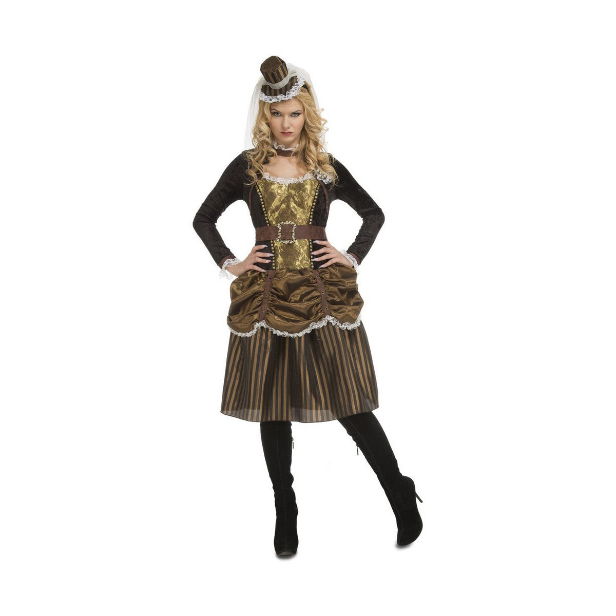 Costume per Adulti My Other Me Donna Steampunk M/L - Disponibile in 3-4 giorni lavorativi