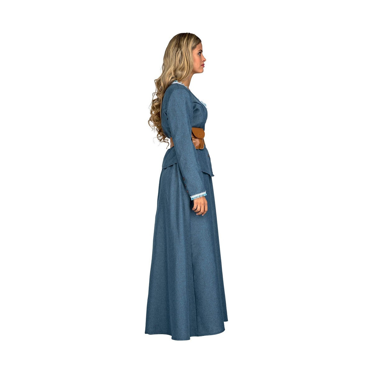 Costume per Adulti My Other Me Western Girl Azzurro M/L - Disponibile in 3-4 giorni lavorativi