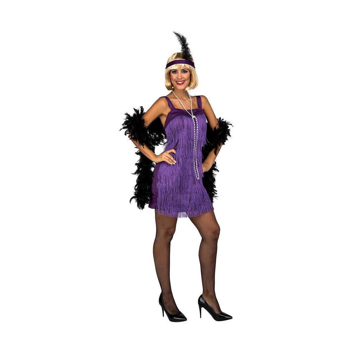 Costume per Adulti My Other Me Viola Charleston M/L - Disponibile in 3-4 giorni lavorativi