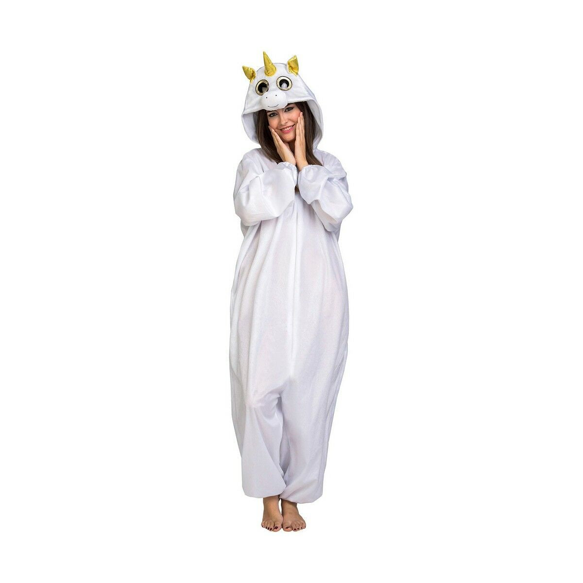 Costume per Adulti My Other Me Bianco Unicorno Taglia:M/L - Disponibile in 3-4 giorni lavorativi