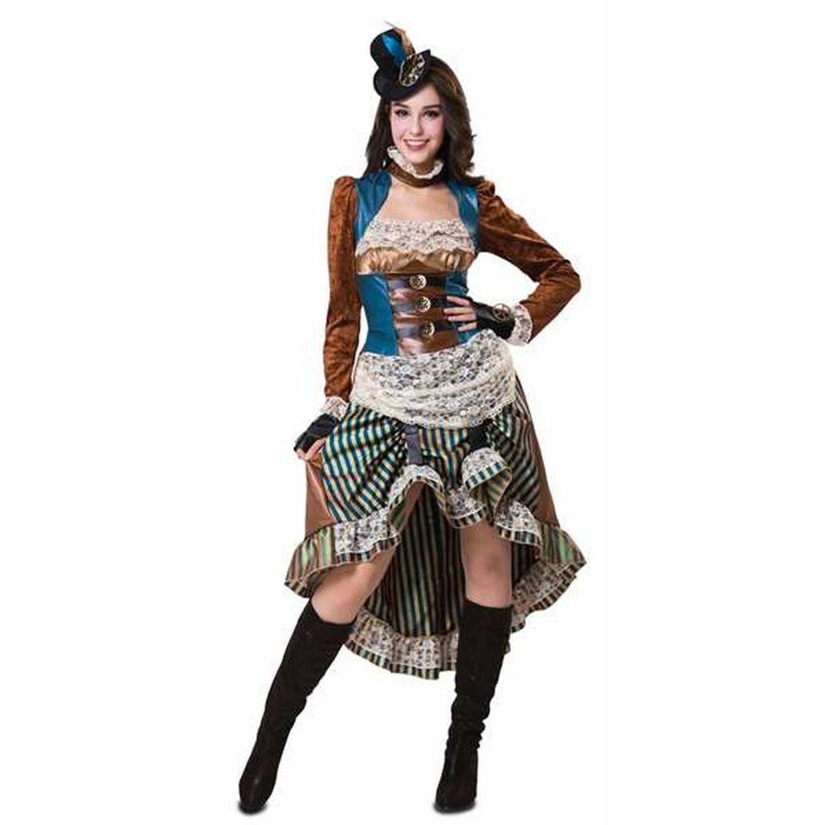 Costume per Adulti My Other Me Steampunk Taglia:S - Disponibile in 3-4 giorni lavorativi