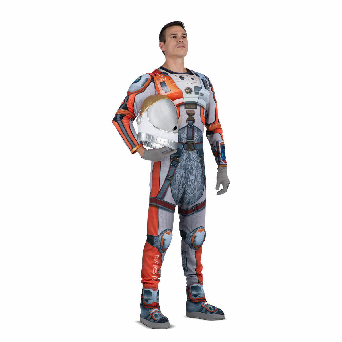 Costume per Adulti My Other Me Argentato Astronauta (4 Pezzi) Taglia:M - Disponibile in 3-4 giorni lavorativi