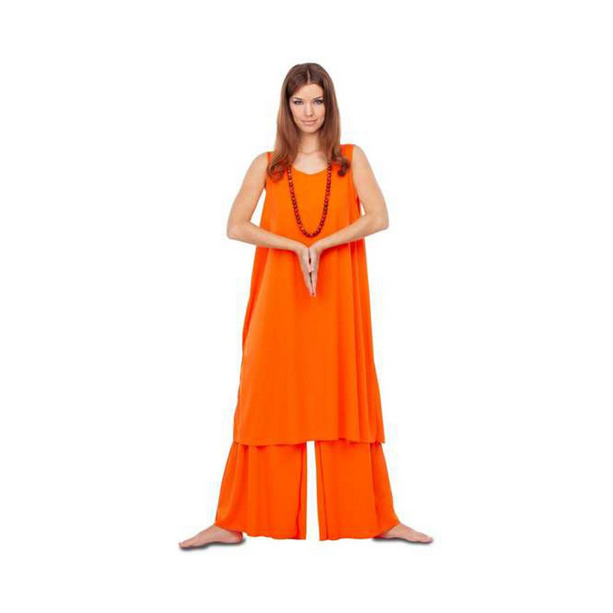 Costume per Adulti My Other Me Arancio Discepolo Donna M/L - Disponibile in 3-4 giorni lavorativi