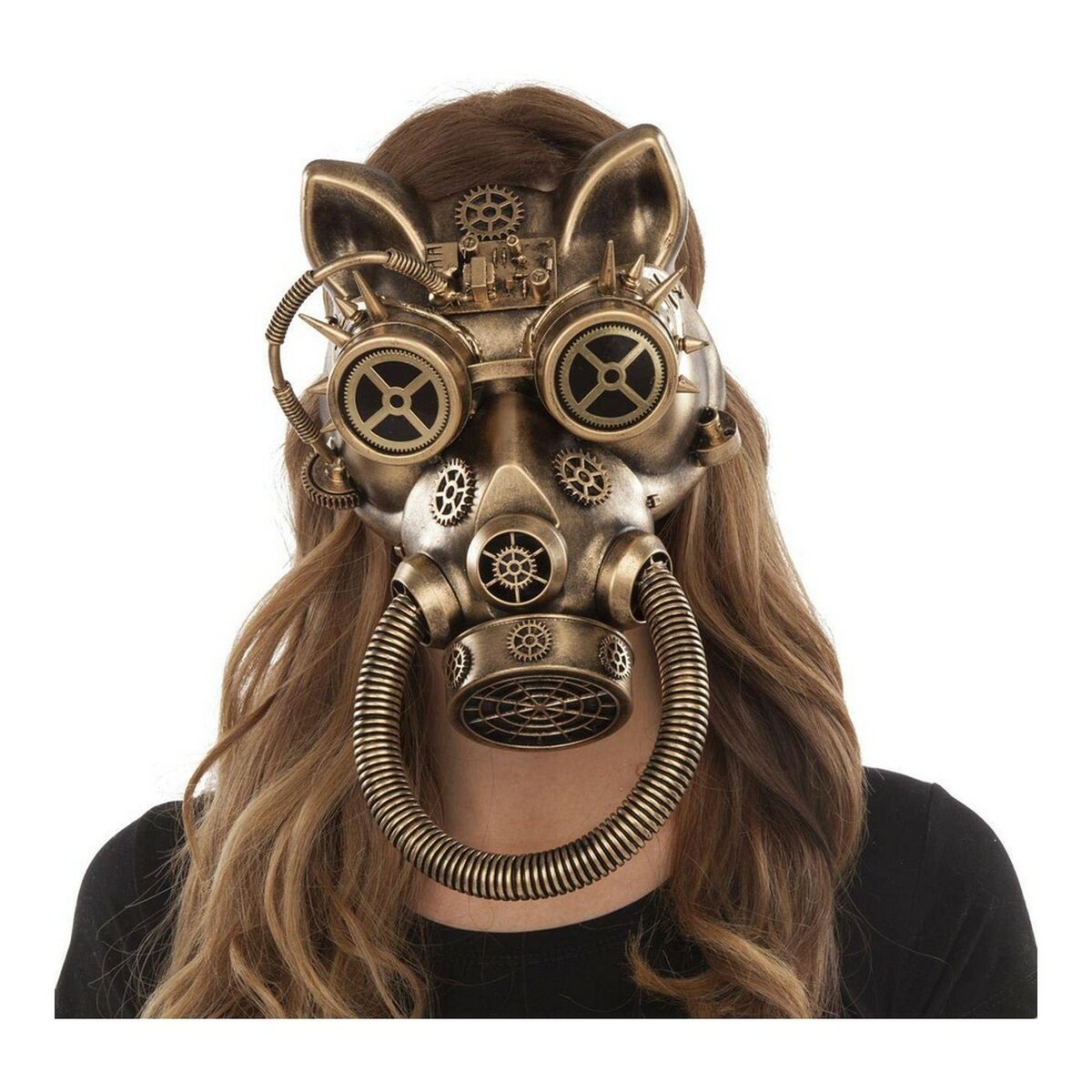 Maschera Steampunk Cat - Disponibile in 3-4 giorni lavorativi