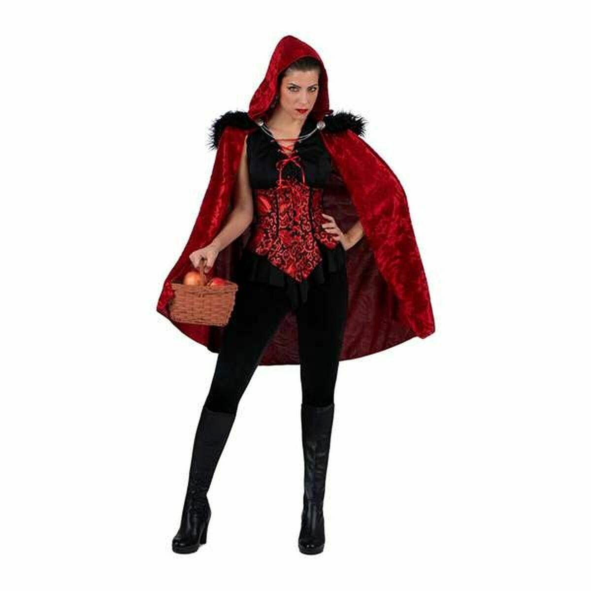 Costume per Adulti My Other Me Black Forest Cappuccetto Rosso (4 Pezzi) Taglia:S - Disponibile in 3-4 giorni lavorativi