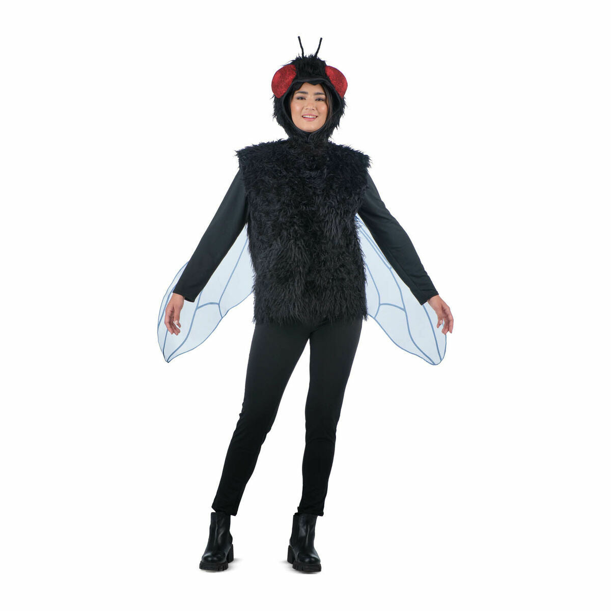 Costume per Adulti My Other Me Mosca (2 Pezzi) Taglia:L - Disponibile in 3-4 giorni lavorativi