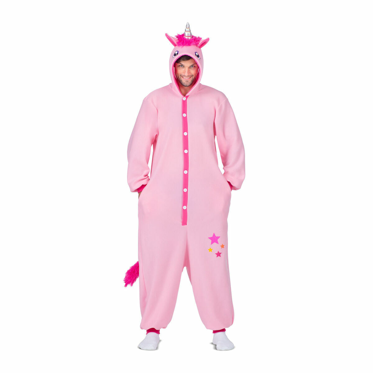 Costume per Adulti My Other Me Rosa Unicorno Taglia:L/XL/XXL - Disponibile in 3-4 giorni lavorativi