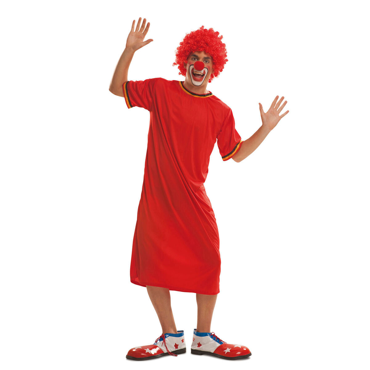 Costume per Adulti My Other Me Rosso Pagliaccio XXL - Disponibile in 3-4 giorni lavorativi