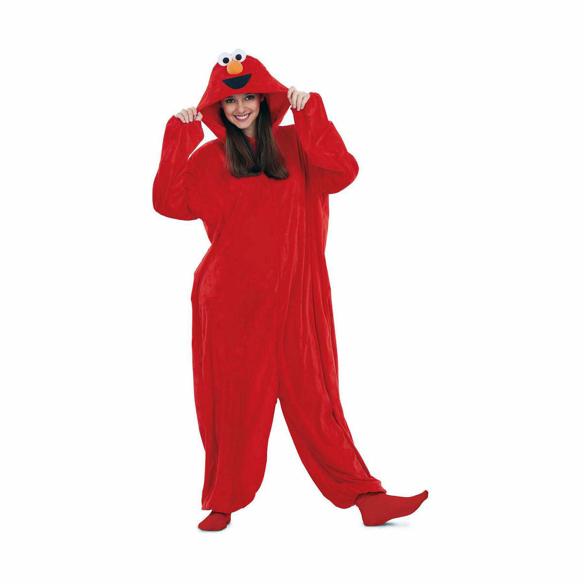 Costume per Adulti My Other Me Elmo Sesame Street Taglia:S - Disponibile in 3-4 giorni lavorativi