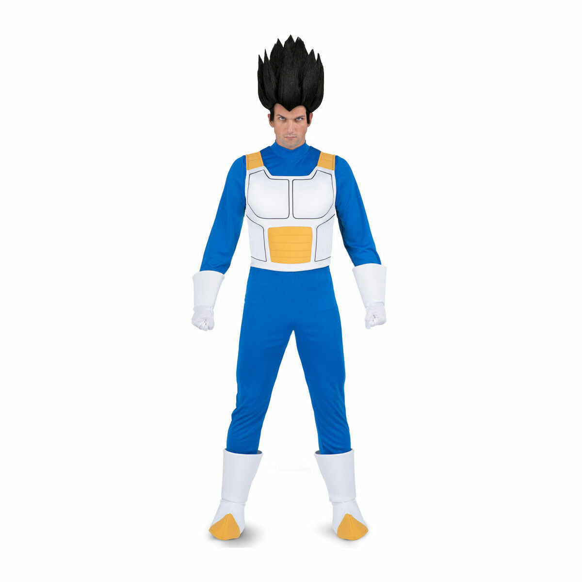 Costume per Adulti My Other Me Vegeta Dragon Ball 5 Pezzi Taglia:XL - Disponibile in 3-4 giorni lavorativi