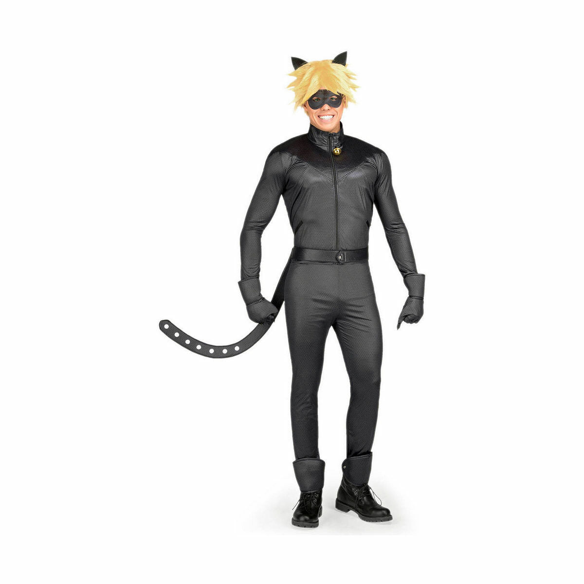 Costume per Adulti My Other Me Cat Noir (7 Pezzi) Taglia:XS - Disponibile in 3-4 giorni lavorativi My Other me