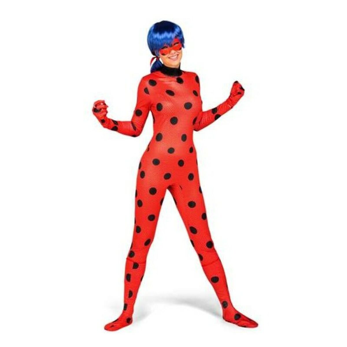 Costume per Adulti Ladybug (Xs) - Disponibile in 3-4 giorni lavorativi