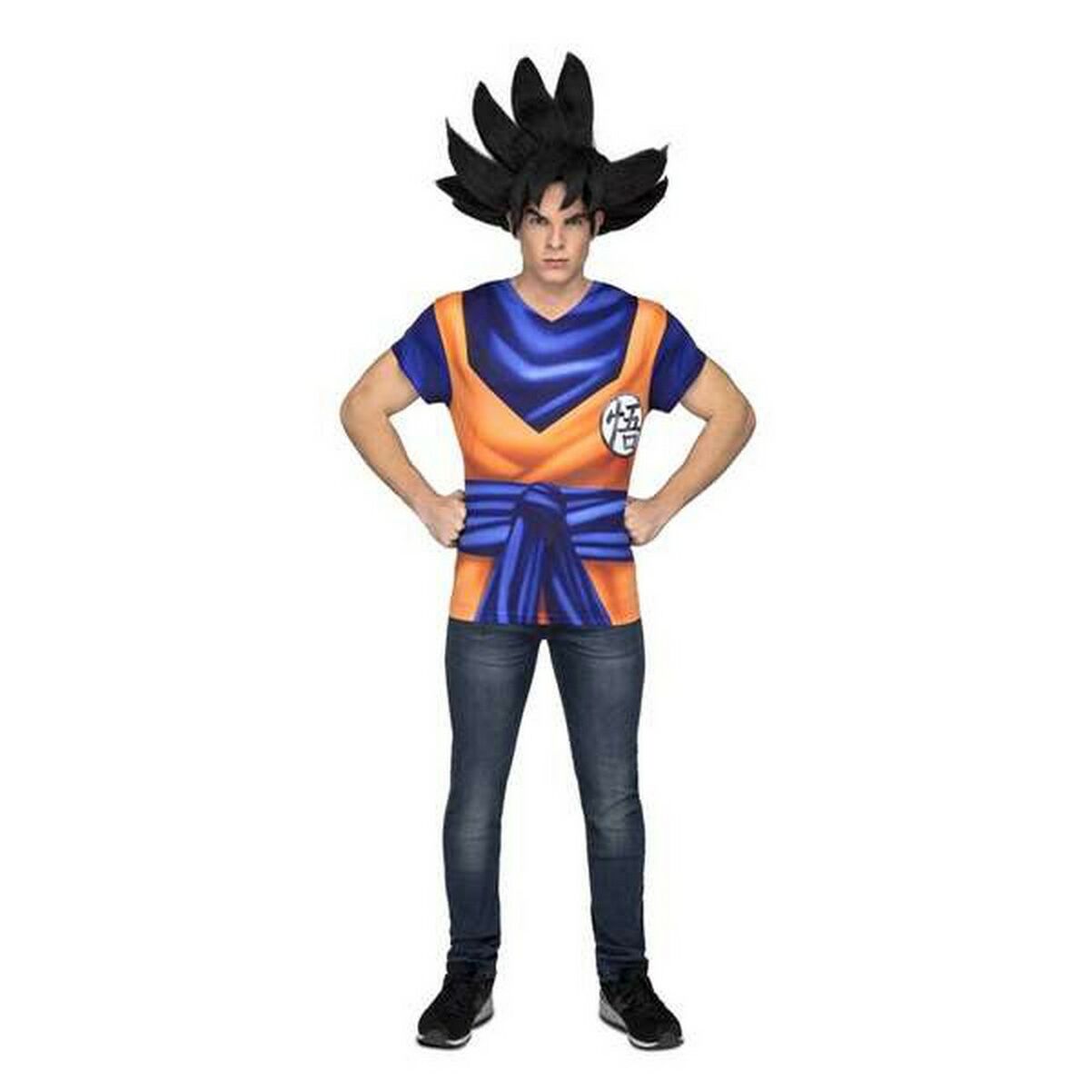 Costume per Adulti My Other Me Goku Maglia Taglia:S - Disponibile in 3-4 giorni lavorativi