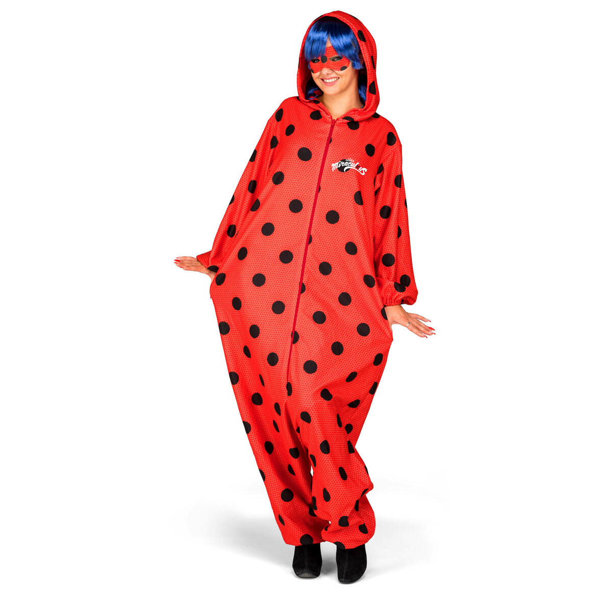 Costume per Adulti My Other Me Rosso XS LadyBug (3 Pezzi) Taglia:XS - Disponibile in 3-4 giorni lavorativi My Other me