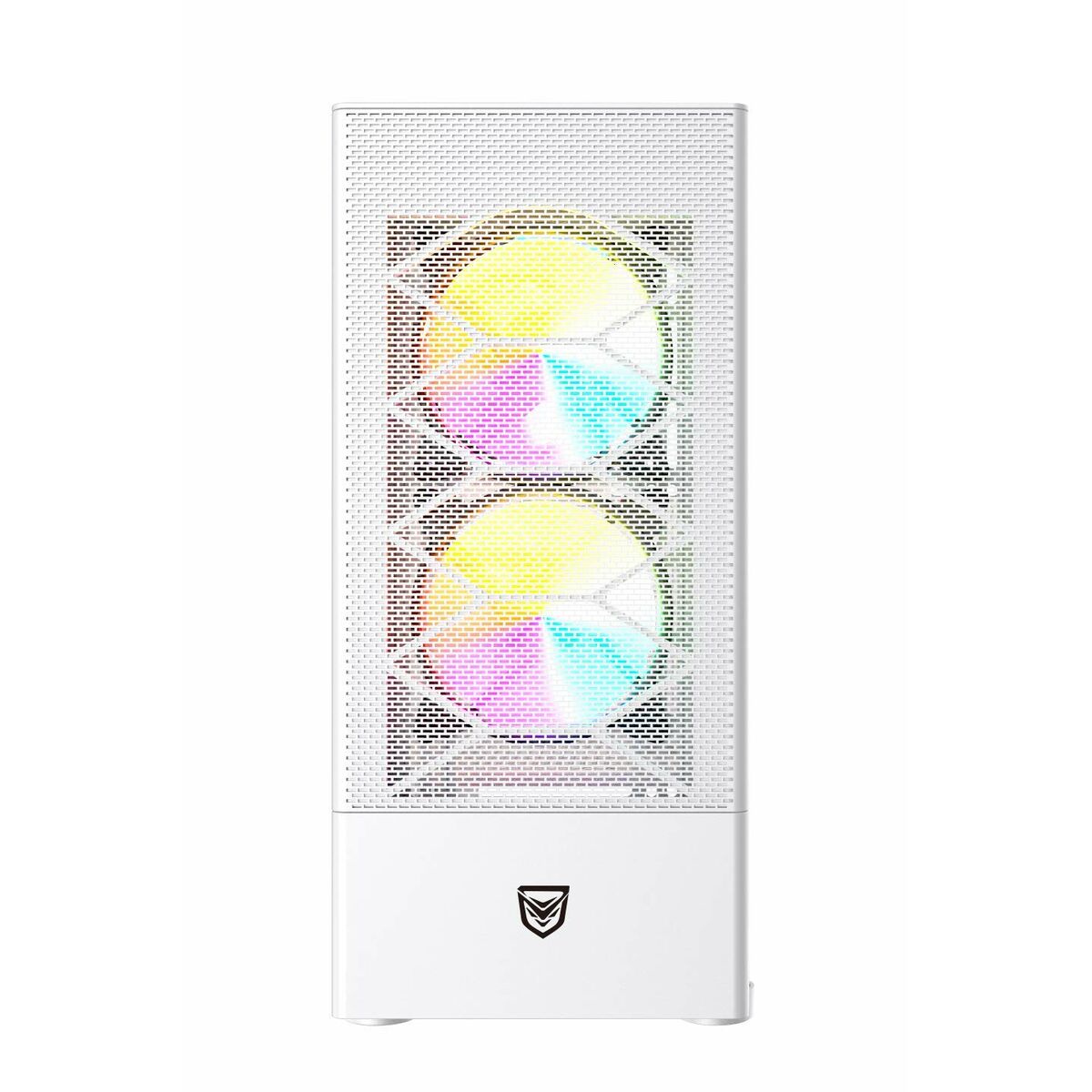 Case computer desktop ATX Nfortec Caelum RGB Bianco - Disponibile in 3-4 giorni lavorativi