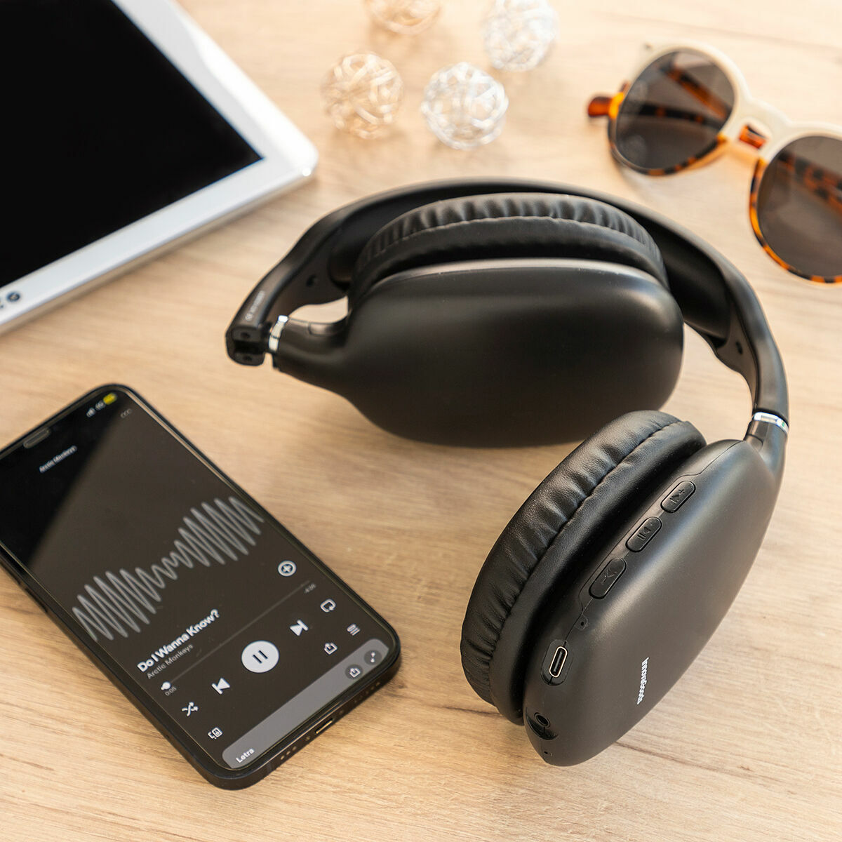 Cuffie con Archetto Pieghevoli Wireless Folbeat InnovaGoods - Disponibile in 3-4 giorni lavorativi