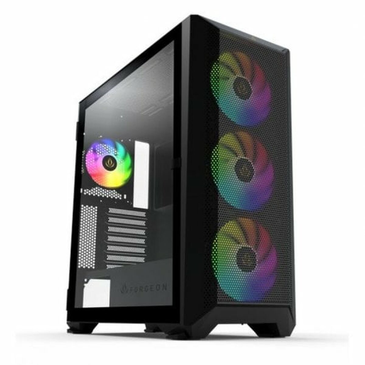 Case computer desktop ATX Forgeon FO-ATX-ARC1B Nero - Disponibile in 3-4 giorni lavorativi